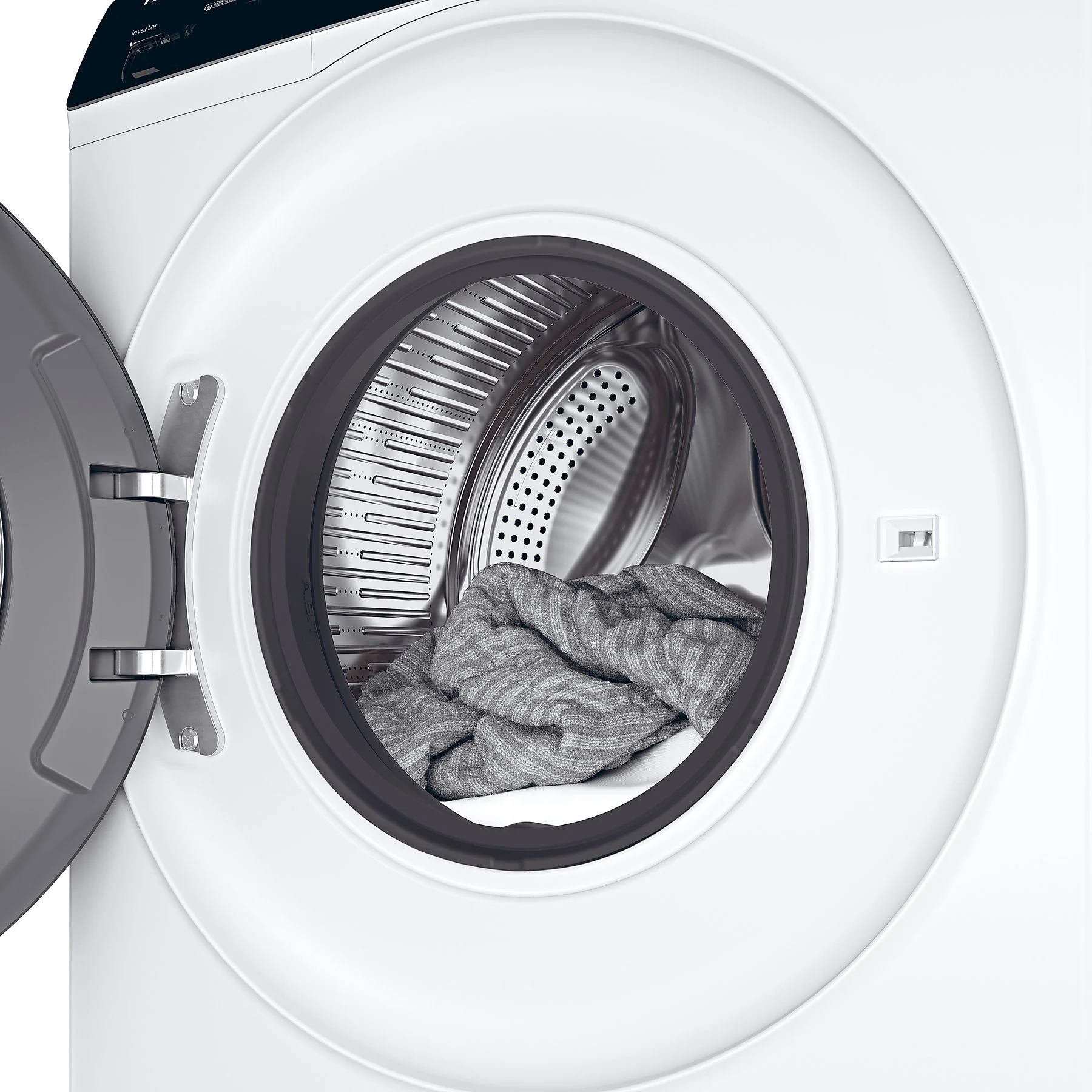 Haier I-Pro Series 3 HW90-BP14939-S Lavadora 9 kg 1400 rpm Motor Inverter Vapor Blanca - Imagen 4