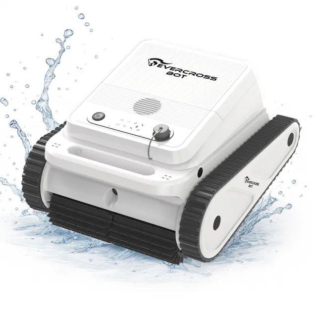 EVERCROSS BOT U8 Robot Limpiafondos Piscina Blanco 120 min