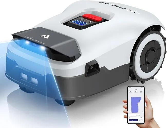 Redkey Genie 600 Robot Cortacésped Sin Cable RTK Visión 3D 900m²